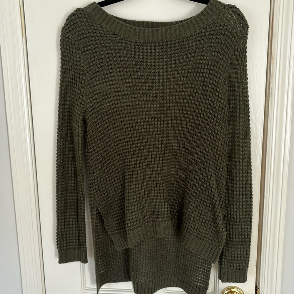 Green sweater